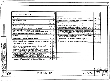 Альбом 7 Часть 1 Архитектурно-строительные чертежи выше отм.0.000. Часть 2 Отопление и вентиляция Раздел 2-1 С Радиаторами и конвекторами. Часть 3 Водопровод, канализация и газопровод. Часть 5 Электрооборудование. Часть 6 Слаботочные устройства