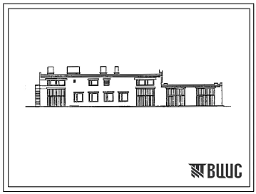 Типовой проект 503-1-115.94 Гараж на 5 автопогрузчиков и 6 электропогрузчиков. Стены из кирпича
