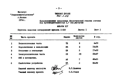 Альбом 14 Заказные спецификации   