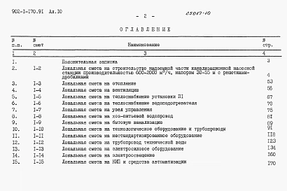 Альбом 10 Сметы. Общая часть (из тп 902-1-170.91)