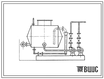 Типовой проект 903-4-049.86 Блочная автоматизированная установка перекачки конденсата производительностью до 5 т/ч с одним баком на отм. -3,000