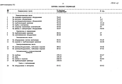 Альбом 7 Заказные спецификации