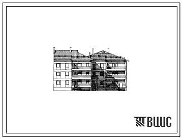 Типовой проект 17-031/1.2 3-этажная 12-квартирная поворотная блок-секция с квартирами типа 1Б-2Б-3Б-4Б. Для строительства в 1В климатическом подрайоне, 2 климатическом районе (с возможностью применения в 3 климатическом районе).