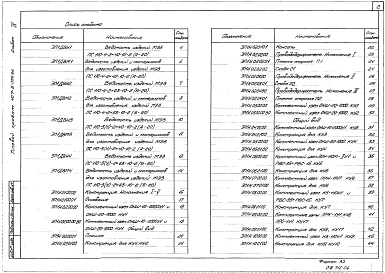 Альбом 4 Открытое распредустройство 110 кВ.Чертежи изделий мастерских электромонтажных заготовок
