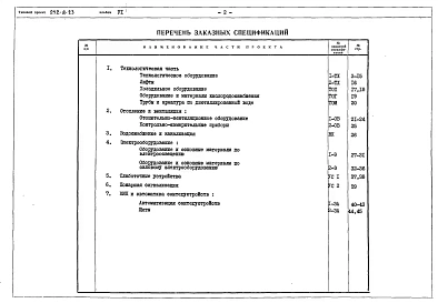 Альбом 6 Заказные спецификации