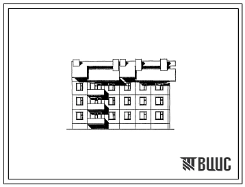 Типовой проект 135-0294с.13.86 Блок-секция торцевая правая на 9 квартир (однокомнатных 1Б – 3, трехкомнатных 3Б – 3, четырехкомнатных 4Б – 3). Общая площадь 573 м2 (СТЕНЫ ИЗ ОДНОСЛОЙНЫХ ПЕРЛИТОБЕТОННЫХ ПАНЕЛЕЙ, Для Республики Бурятия Сейсмичность 7, 8 и 9