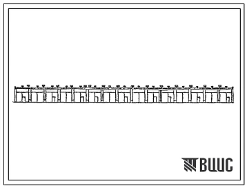 Типовой проект ХФ-71.81 (21-65-КК) Хранилище на 30 гусеничных машин. Отапливаемое. Со стенами из кирпича