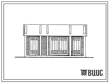 Типовой проект 407-3-314 Трансформаторные подстанции ТП-2х160, ТП-2х250, ТП-2х400, ТП-2х630, ТП-2х1000 кВА. Стены из кирпича.