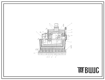 Проект 59133 Печь проходная размерами пода 1,5х4,872 м, на газе