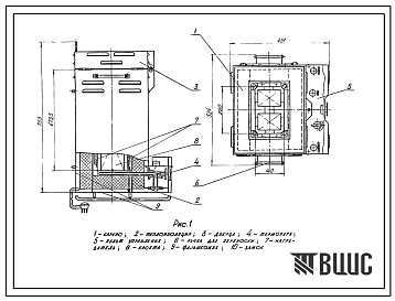 Фасады Проект 10311 Вертикальная переносная электрическая печь марки ВППЭ для прокалки электродов. Конструкторская документация