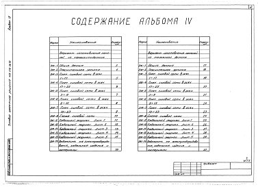 Альбом 4  Силовое электрооборудование.   
