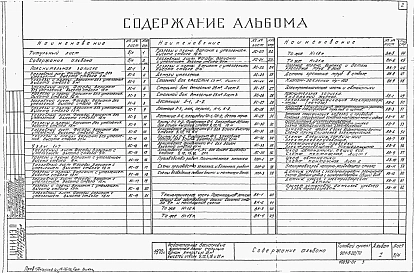 Альбом 1 Чертежи    