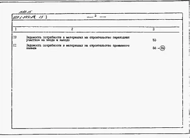 Альбом 15  Сметы, ВМ для отстойника на расход 2 м3/с     