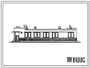 Типовой проект 501-42/70 Дом связи малого объема.