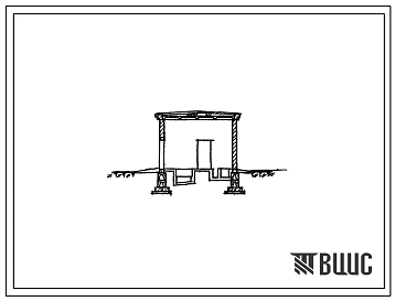 Типовой проект 901-2-42 Водопроводная насосная станция второго подъема, размером 6х27 м.