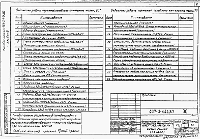 Альбом 3 Электротехническая часть и опросные листы с оборудованием на переменном оперативном токе    