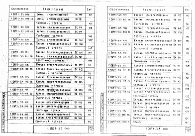 Выпуск 3 Блоки шахт пассажирских и грузовых лифтов, плита перекрытия. Пространственные арматурные каркасы. Рабочие чертежи