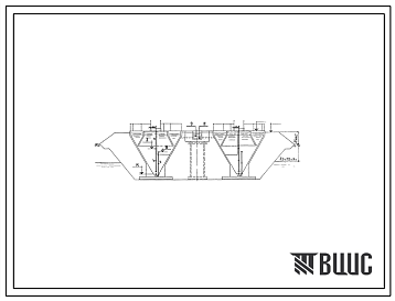 Типовой проект 902-2-27 Тип 1-8 Горизонтальные песколовки с круговым движением сточных вод производительностью 1400-64000 м.куб./сутки (31-920 л/сек).