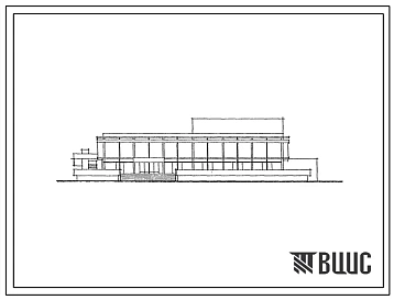 Типовой проект 272-20-2с Столовая на 1000 мест для санаторного пансионата. Для строительства в III и IV строительно-климатических зонах.