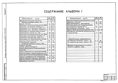 Альбом 1 Общая пояснительная записка, технологические решения и автоматизация, спецификация оборудования, ведомости потребности в материалах    