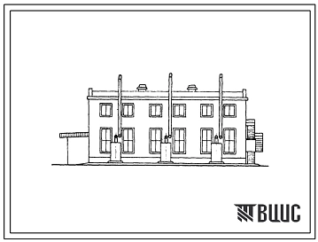 Типовой проект 407-1-44 Дизельная автоматизированная электростанция мощностью 2400 квт с тремя двигателями Г-72.