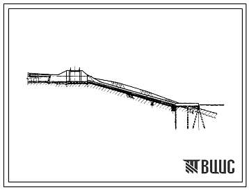 Типовой проект 820-110 Водосбросные сооружения автоматического действия сборно-монолитной конструкции на расход воды до 50 м?/сек при перепаде 4-10 м.