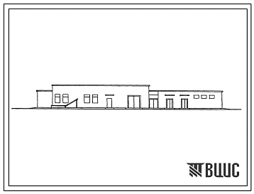 Типовой проект 416-9-41.13.87 Хозблок базы маломерного флота на 1000 судов для рек УССР