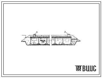 Типовой проект 901-4-61.83 Резервуары для воды прямоугольные железобетонные сборные емкостью от  2500 до 3900 м3 (с  применением изделий промзданий) проект переведен в DWG