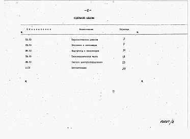 Альбом 2 – Спецификации оборудования.     