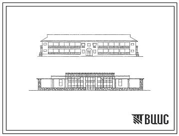 Типовой проект 1-01-8 Летняя гостиница на 118 человек для районов Кавказских Минеральных вод
