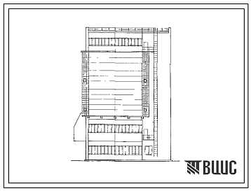 Типовой проект 4-15-181/65 Установка для бестарного приема, хранения и отпуска муки емкостью 500 т при действующих мельницах.