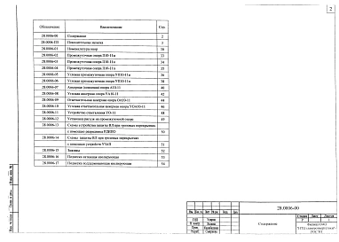 Альбом 1 1. Содержание. 2. Пояснительная записка. 3. Номенклатура опор. 
4. Промежуточная опора П10-11м. 5. Промежуточная опора П10-11и. 6. Промежуточная 
опора П10-11п. 7. Угловая промежуточная опора УП10-11и. 8. Угловая промежуточная 
опора УП10-11п.
