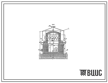 Проект 11259 Печь нагревательная очковая (на 54 места диам.50 мм на газе)