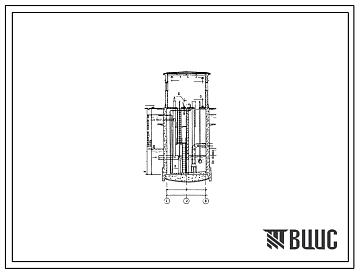 Типовой проект 901-1-7/72 Речные водозаборные сооружения раздельного типа. Водоприемные колодцы диаметром 6,0 м производительностью от 200 до 1000 л/сек