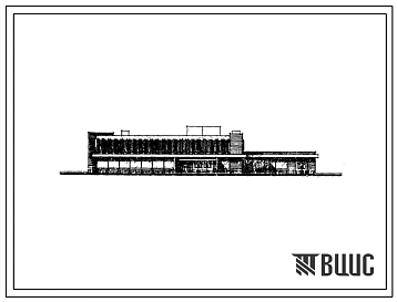 Типовой проект 272-11-11с Здание Универмага (с вариантом «Детский мир») торговой площадью 1650 м2.