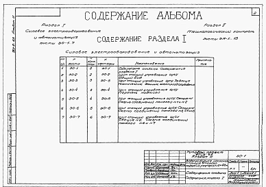 Альбом 3 Электрооборудование, автоматика и технологический контроль. Задание заводу-изготовителю
