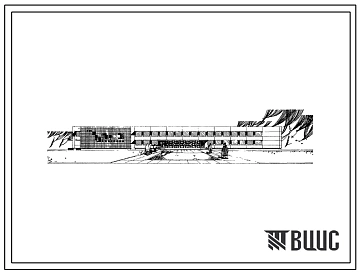 Типовой проект 222-1-226с Средняя школа на 464 учащихся (12 классов), для строительства в 4 климатическом районе на непросадочных грунтах и грунтах 2 типа просадочности, сейсмичностью 7, 8 и 9 баллов