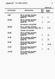 Альбом 5  Ведомости потребности в материалах.     