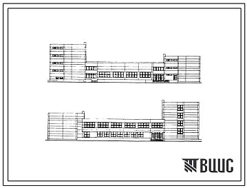 Типовой проект 222-1-522.13.86 Общеобразовательная универсальная средняя школа на 1284 учащихся (для строительства в Эстонской ССР)