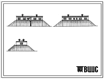Типовой проект 902-2-107 Высоконагружаемые биофильтры, располагаемые в зданиях, двухсекционные с размерами секций 12х12 м и высотой загрузки 3 и 4 м
