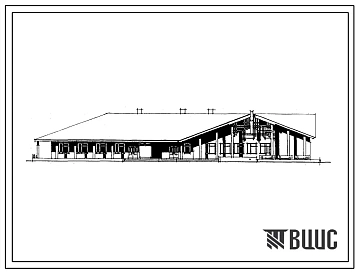 Типовой проект 274-15-16.85 Общественный центр сельского населенного пункта