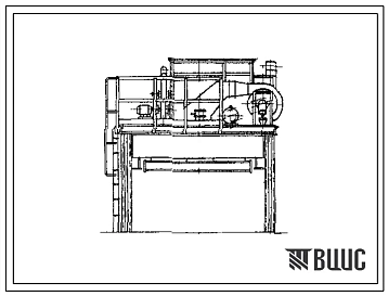 Типовой проект 406-9-29 Сушило для поверностной подсушки литейных полуформ размерами 2,0х1,6 м, топливо - мазут