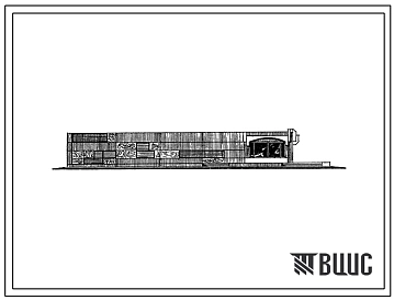 Типовой проект 272-018-36см.88 Встроенно-пристроенный магазин торговой площадью 400 м? «Хозяйственные товары». Сейсмичность 8 баллов. Здание одноэтажное. Каркас по серии 1.020.1-2с. Стены из трехслойных керамзитобетонных панелей по серии ИИ-04-13м.