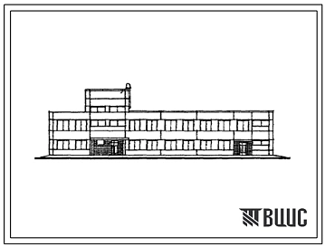 Типовой проект 416-4-89 Здание бытовых помещений на 250 рабочих с буфетом.