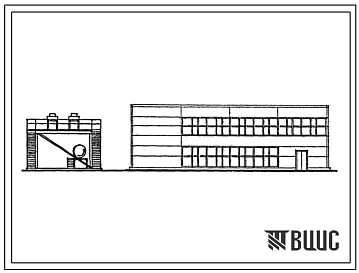 Типовой проект 701-4-166с.88 машинное отделение холодильника из легких металлических конструкций емкостью 5000 т единовременного хранения