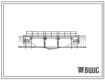 Типовой проект 401-2-13 Деревянные мосты под железные дороги колеи 750 мм