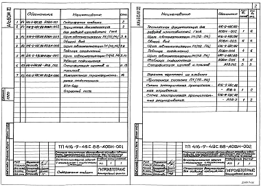 Альбом 6 Техническая документация для заводов-изготовителей     