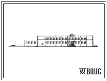 Типовой проект 501-7-4см.83 Железнодорожный вокзал на 50 пассажиров, объединенный с помещениями СЦБ и связи. Для строительства в районах БАМа сейсмичностью 7 и 8 баллов на вечномерзлых грунтах.