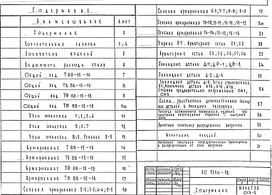 Альбом 1 Рабочие чертежи 
