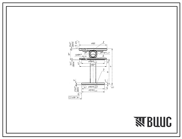Шифр БХ14-53.21.000 Стойка сварная БХ14-53.21.000